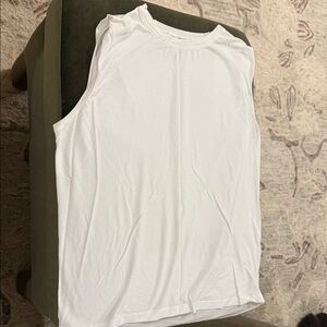 Pristine condition white Lululemon tank top